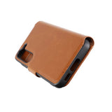 Rvelon Samsung Galaxy S23 Etui Utbrettbar Kortlomme Brun