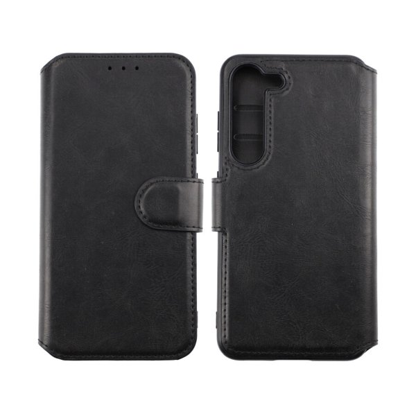 Rvelon Samsung Galaxy S23 Etui Utbrettbar Kortlomme Svart