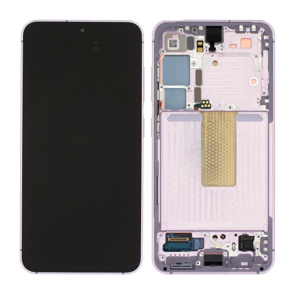 Samsung Samsung Galaxy S23 5G (SM-S911) Skjerm med LCD Display Original - Lavendel/Lilla
