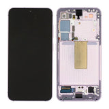 Samsung Samsung Galaxy S23 5G (SM-S911) Skjerm med LCD Display Original - Lavendel/Lilla