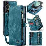 CaseMe Samsung Galaxy S23 FE Etui 008 Series Avtakbart Deksel Blå
