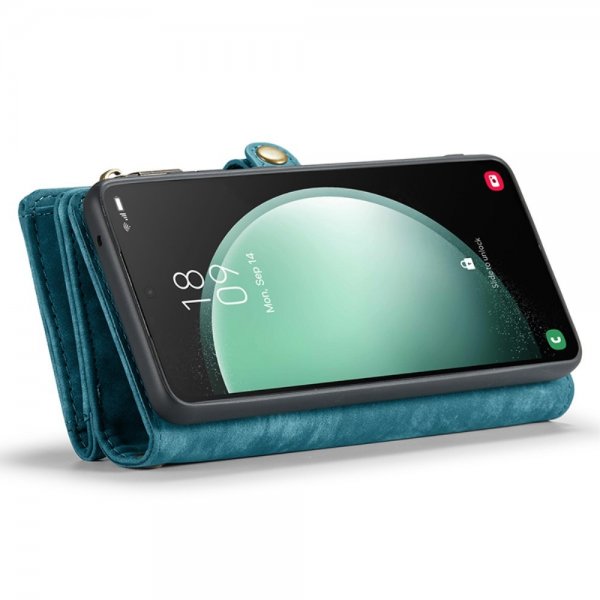 CaseMe Samsung Galaxy S23 FE Etui 008 Series Avtakbart Deksel Blå