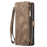 CaseMe Samsung Galaxy S23 FE Etui 008 Series Avtakbart Deksel Brun