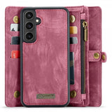 CaseMe Samsung Galaxy S23 FE Etui 008 Series Avtakbart Deksel Rød