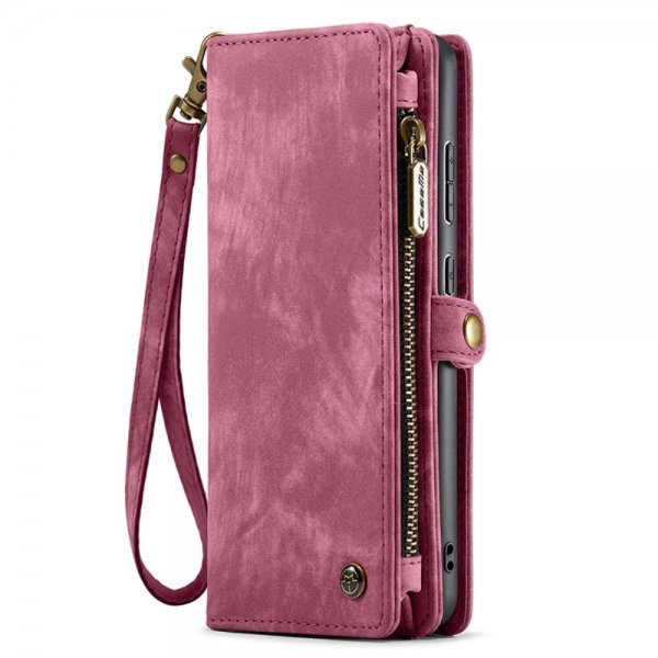CaseMe Samsung Galaxy S23 FE Etui 008 Series Avtakbart Deksel Rød