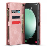CaseMe Samsung Galaxy S23 FE Etui 008 Series Avtakbart Deksel Rosa