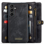 CaseMe Samsung Galaxy S23 FE Etui 008 Series Avtakbart Deksel Svart