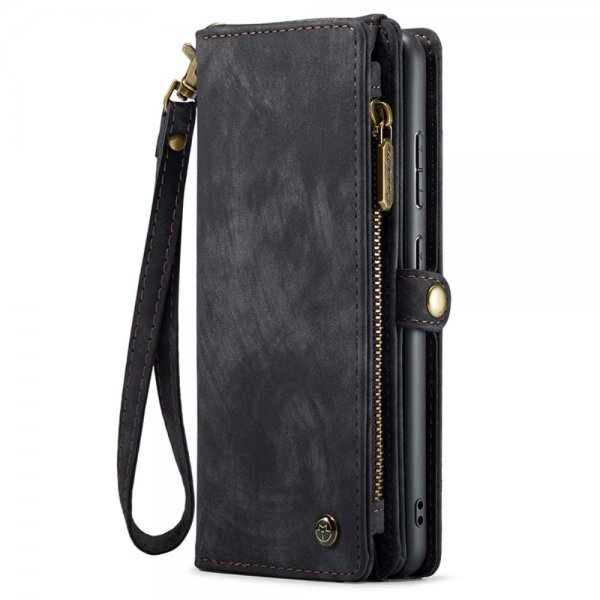 CaseMe Samsung Galaxy S23 FE Etui 008 Series Avtakbart Deksel Svart