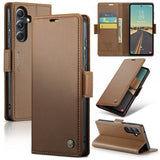 CaseMe Samsung Galaxy S23 FE Etui 023 Series Brun