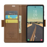 CaseMe Samsung Galaxy S23 FE Etui 023 Series Brun