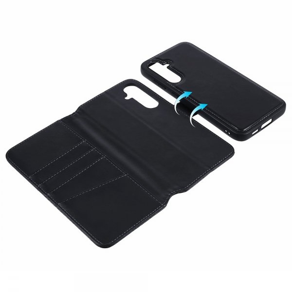 Nordic Covers Samsung Galaxy S23 FE Etui MagLeather Raven Black