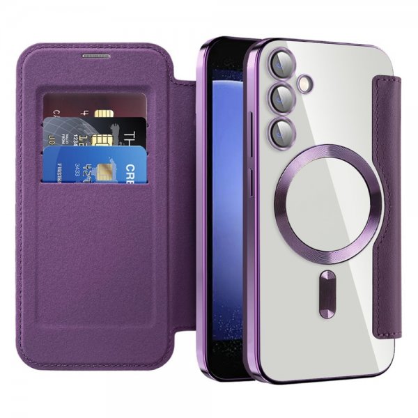 Samsung Galaxy S23 FE Etui MagSafe Lilla