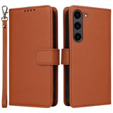 Betopnice Samsung Galaxy S23 FE Etui Avtagbart Deksel 005 Brun
