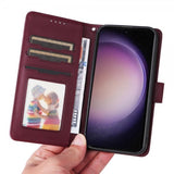 Betopnice Samsung Galaxy S23 FE Etui Avtagbart Deksel 005 Rød