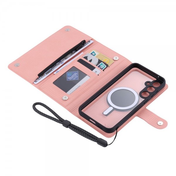 VILI Samsung Galaxy S23 FE Etui Avtagbart Deksel GHB Series MagSafe Rosa