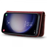 Dg.Ming Samsung Galaxy S23 FE Etui Avtagbart Deksel Rød