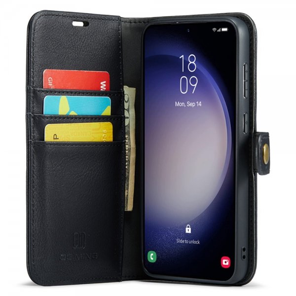 Dg.Ming Samsung Galaxy S23 FE Etui Avtagbart Deksel Svart
