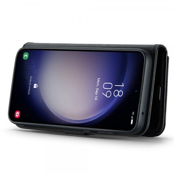 Dg.Ming Samsung Galaxy S23 FE Etui Avtagbart Deksel Svart