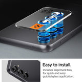 Spigen Samsung Galaxy S23 FE Kamerabeskytter Glas.tR EZ Fit Optik Pro 2-pakning Svart