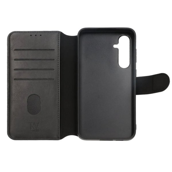 Rvelon Samsung Galaxy S23 FE Etui 4 Kortlomme Svart