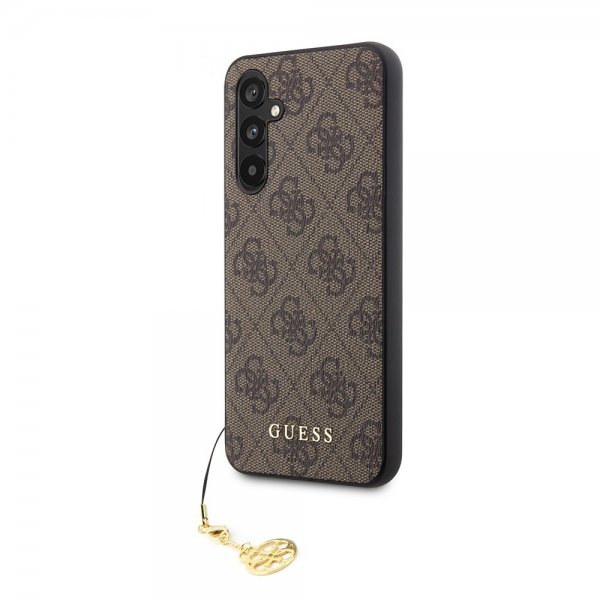 Guess Samsung Galaxy S23 FE Deksel 4G Charm Brun