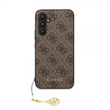 Guess Samsung Galaxy S23 FE Deksel 4G Charm Brun