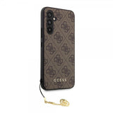 Guess Samsung Galaxy S23 FE Deksel 4G Charm Brun