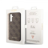 Guess Samsung Galaxy S23 FE Deksel 4G Charm Brun