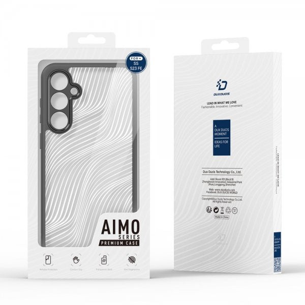 Dux Ducis Samsung Galaxy S23 FE Deksel Aimo Series Svart
