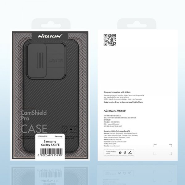 Nillkin Samsung Galaxy S23 FE Deksel CamShield Pro Svart