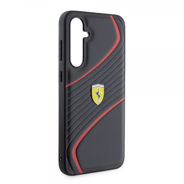 Ferrari Samsung Galaxy S23 FE Deksel Carbon Twist Svart