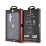 Ferrari Samsung Galaxy S23 FE Deksel Carbon Twist Svart