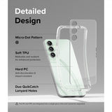 Ringke Samsung Galaxy S23 FE Deksel Fusion Clear