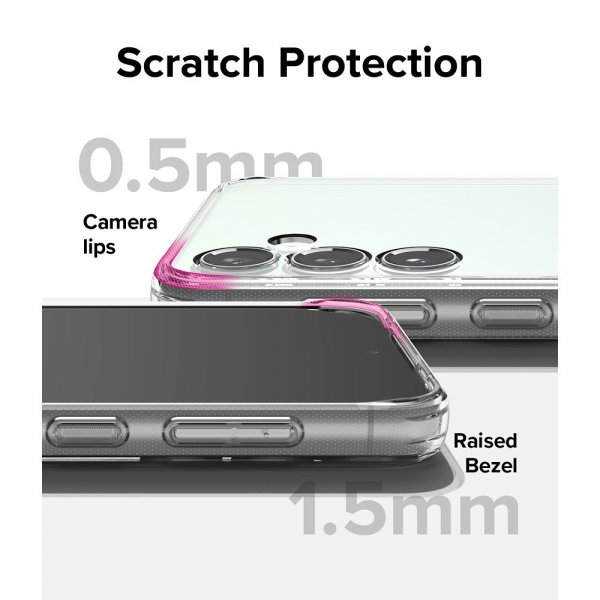 Ringke Samsung Galaxy S23 FE Deksel Fusion Clear