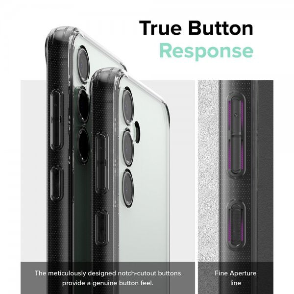 Ringke Samsung Galaxy S23 FE Deksel Fusion Smoke Black