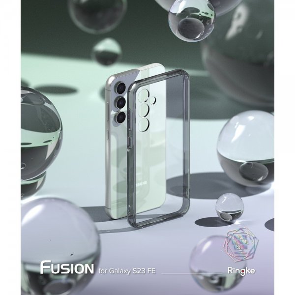 Ringke Samsung Galaxy S23 FE Deksel Fusion Smoke Black