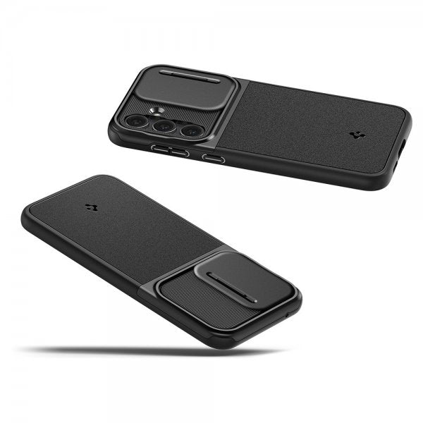 Spigen Samsung Galaxy S23 FE Deksel Optik Armor Svart
