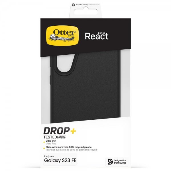 Otterbox Samsung Galaxy S23 FE Deksel React Svart