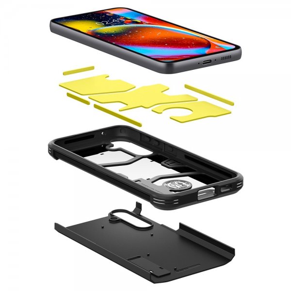 Spigen Samsung Galaxy S23 FE Deksel Tough Armor Svart