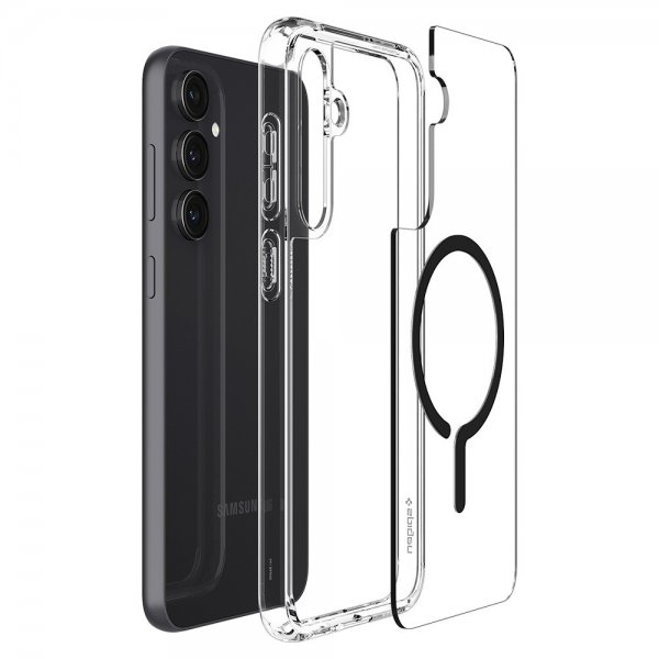 Spigen Samsung Galaxy S23 FE Deksel Ultra Hybrid OneTap Ring MagFit Svart