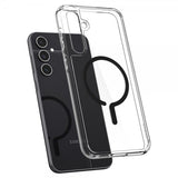 Spigen Samsung Galaxy S23 FE Deksel Ultra Hybrid OneTap Ring MagFit Svart