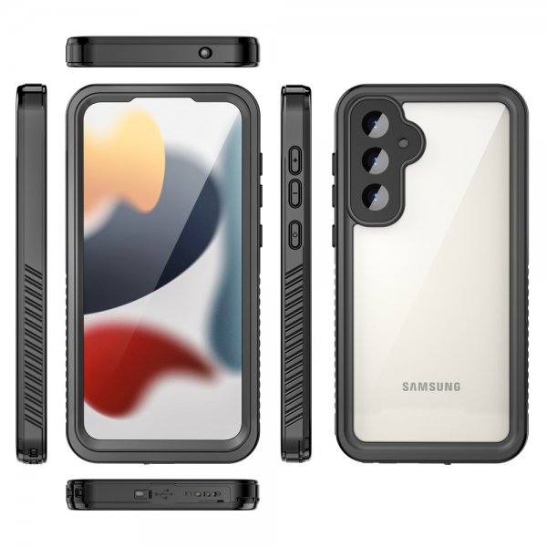 Redpepper Samsung Galaxy S23 FE Deksel Vanntett IP68 Svart