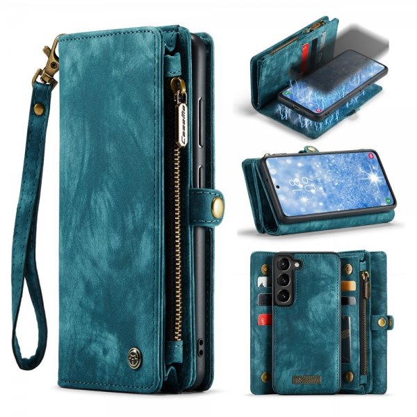 CaseMe Samsung Galaxy S23 Etui 008 Series Avtakbart Deksel Petrol