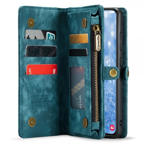CaseMe Samsung Galaxy S23 Etui 008 Series Avtakbart Deksel Petrol