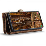 CaseMe Samsung Galaxy S23 Etui 008 Series Avtakbart Deksel Brun