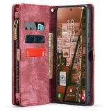 CaseMe Samsung Galaxy S23 Etui 008 Series Avtakbart Deksel Rød