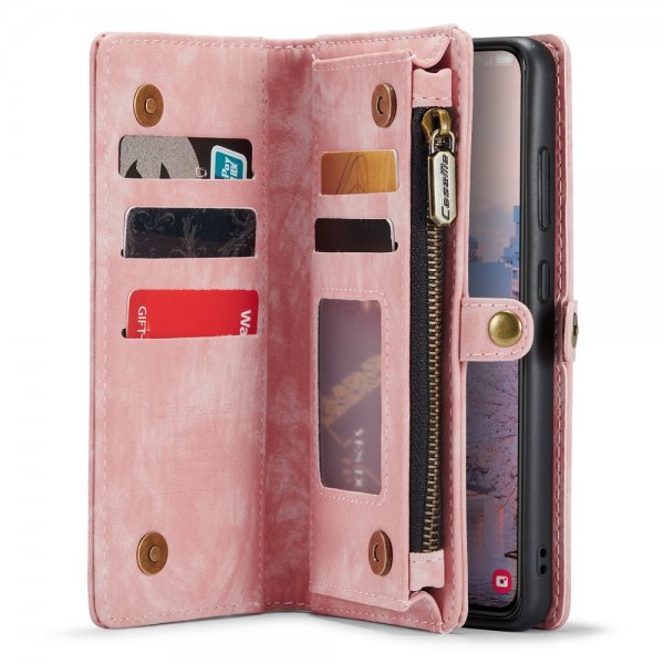 CaseMe Samsung Galaxy S23 Etui 008 Series Avtakbart Deksel Rosa
