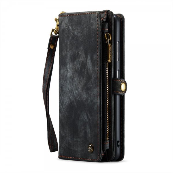 CaseMe Samsung Galaxy S23 Etui 008 Series Avtakbart Deksel Svart