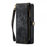 CaseMe Samsung Galaxy S23 Etui 008 Series Avtakbart Deksel Svart