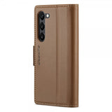 CaseMe Samsung Galaxy S23 Etui 023 Series Brun